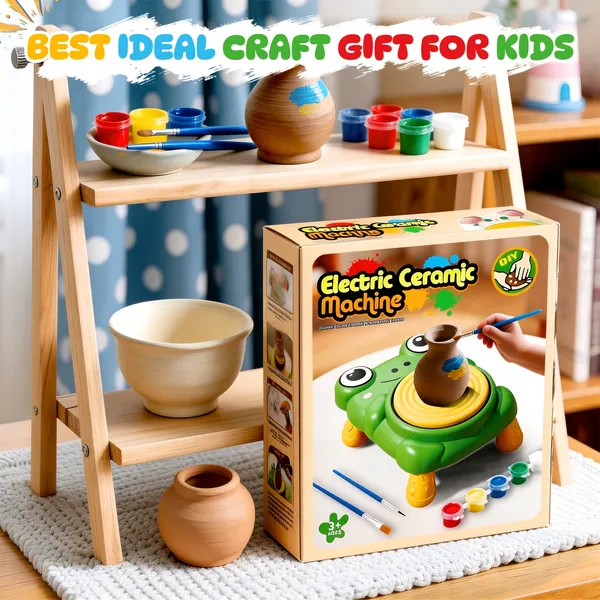 Multicolor_Electric_Pottery_Wheel_Ceramic_Making_Kit_For_Kids