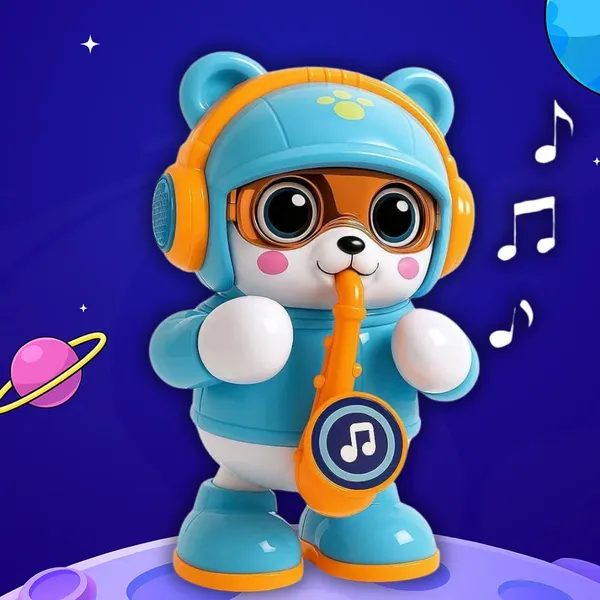 Blue_Musical_Robot_Toy_With_Saxophone_And_Drum_For_Kids