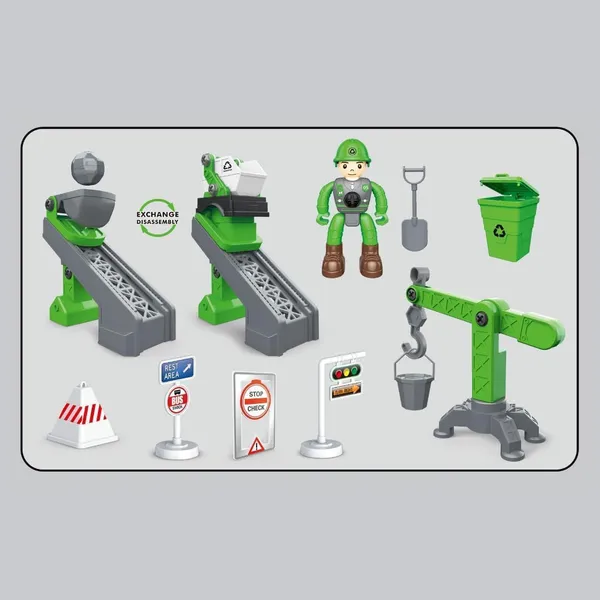 Multicolor_Diy_Assembled_Sanitation_Truck_Toy_Set_For_Kids