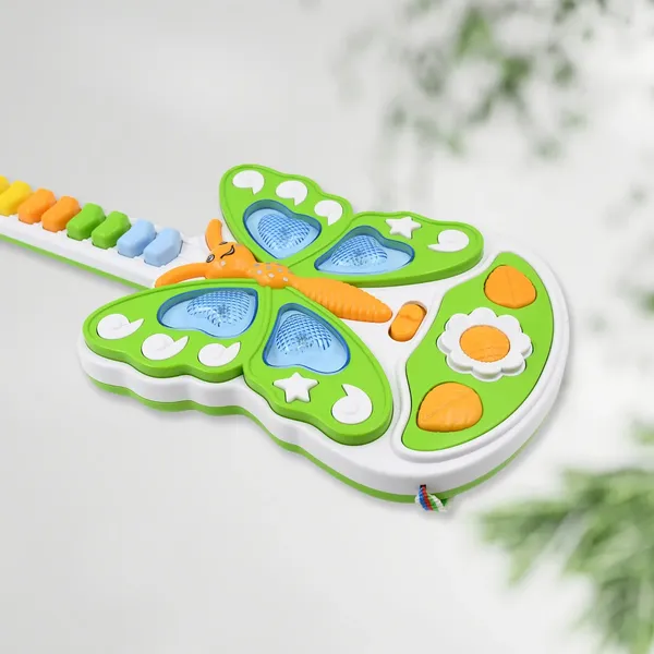 Multicolor_Butterfly_Rock_Guitar_Musical_Toy_With_Light_For_Kids