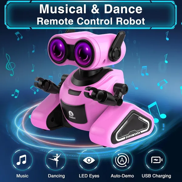 Musical_&_Dance_Remote_Control_Robot