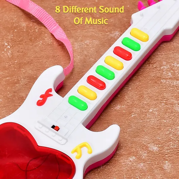 Pink_Musical_Guitar_Toy_With_Light_And_Sound_For_Kids