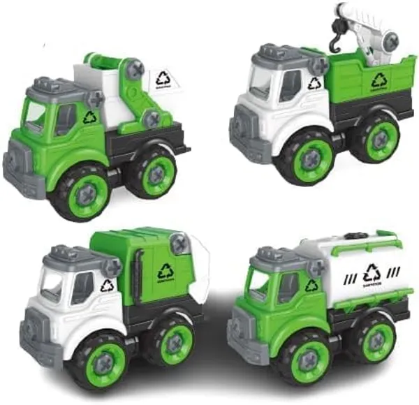 Multicolor_Diy_Assembled_Sanitation_Truck_Toy_Set_For_Kids