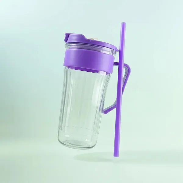 Purple_Plastic_Modern_Ribbed_Tumbler_With_Straw_And_Handle_Pack_Of_2