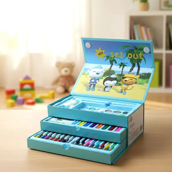 Blue_Three_Tier_Art_And_Colouring_Set_For_Kids