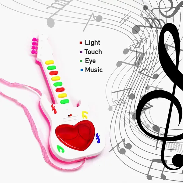 Pink_Musical_Guitar_Toy_With_Light_And_Sound_For_Kids