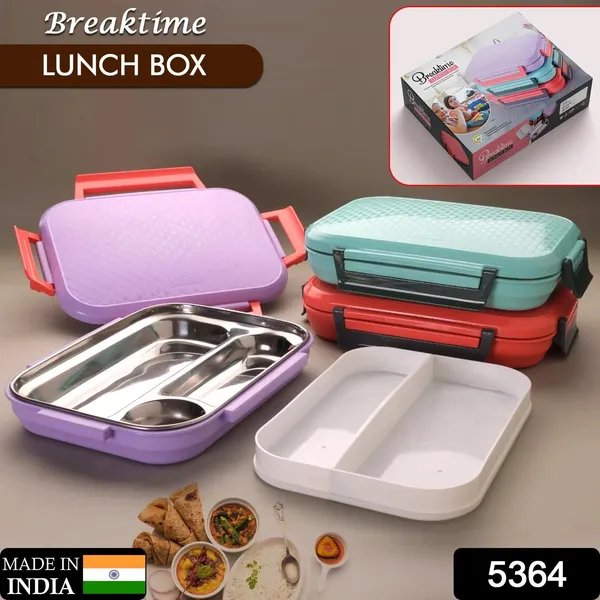 Mint_Green_Stainless_Steel_Mint_Compartment_Lunch_Box