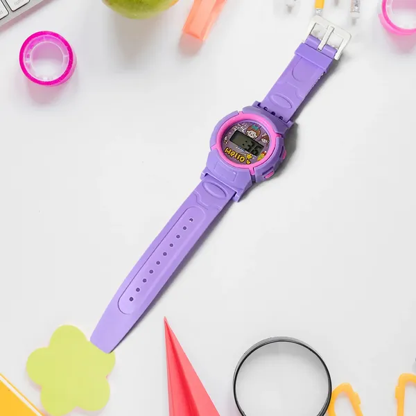 Purple_Cartoon_Stationery_Gift_Set_With_Watch_And_Pouch_Pack_Of_2