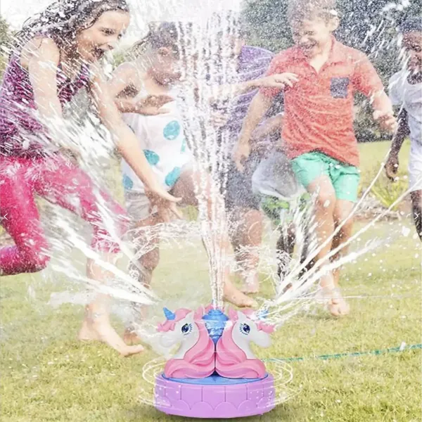 Pink_&_Purple_Plastic_Unicorn_Wind_Up_Carousel_Toy_For_Girls