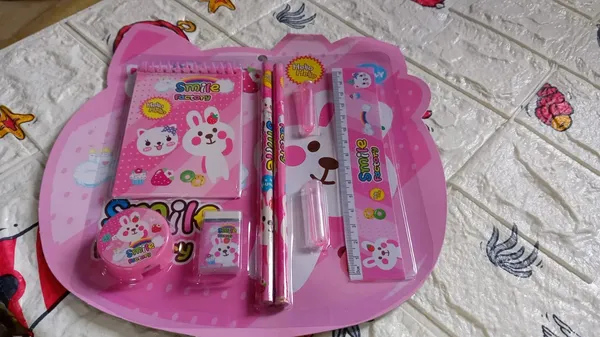 Pink_Cat_Design_Stationery_Set_For_Kids_Pack_Of_6