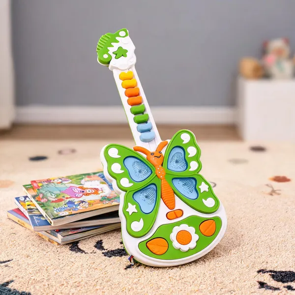Multicolor_Butterfly_Rock_Guitar_Musical_Toy_With_Light_For_Kids