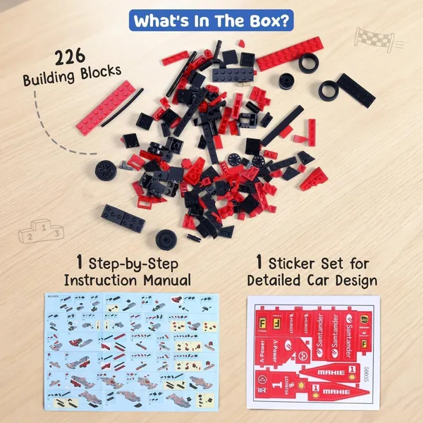 Red_Formula_Racing_Car_Building_Block_Set_For_Kids