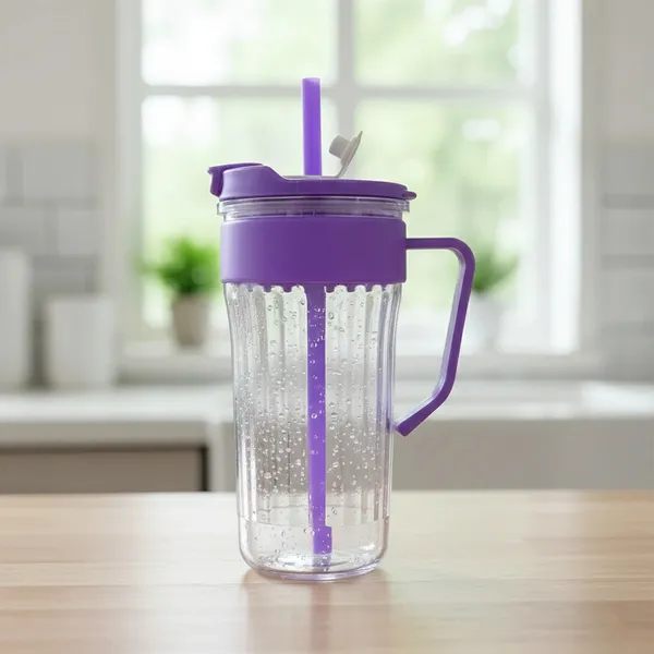 Purple_Plastic_Modern_Ribbed_Tumbler_With_Straw_And_Handle_Pack_Of_2