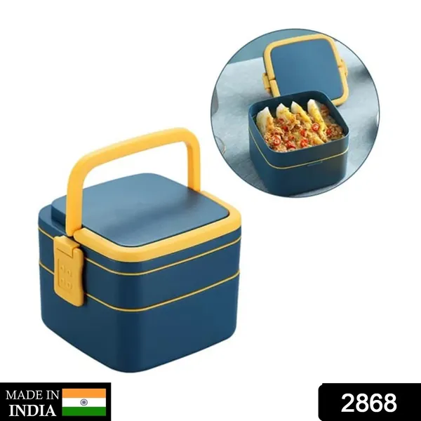 Teal_Teal_Plastic_Dual_Layer_Square_Lunch_Box_With_Spoon_Pack_Of_2