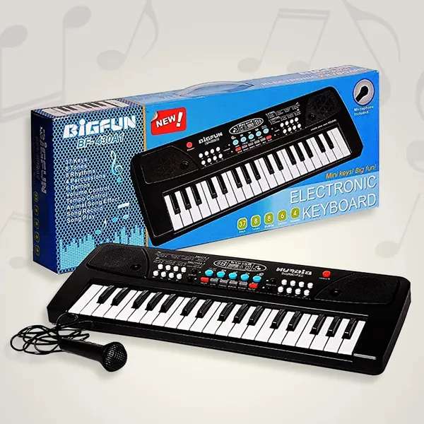 Multicolor_37_Key_Electronic_Keyboard_With_Microphone_For_Kids