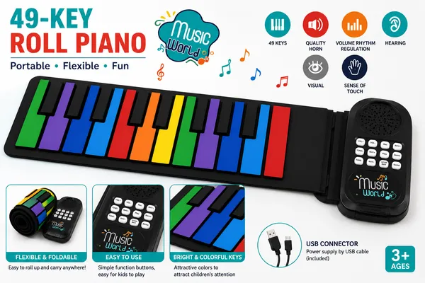 49-Key_Roll_Up_Piano