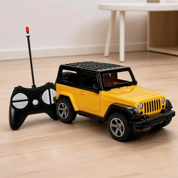 Yellow_Plastic_Jeep_Style_Remote_Control_Toy_Car_For_Kids