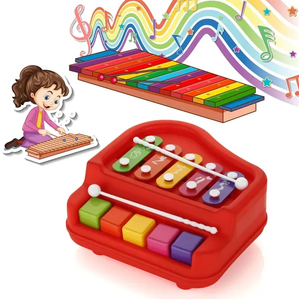 Red_2_In_1_Xylophone_Piano_Musical_Toy_For_Kids