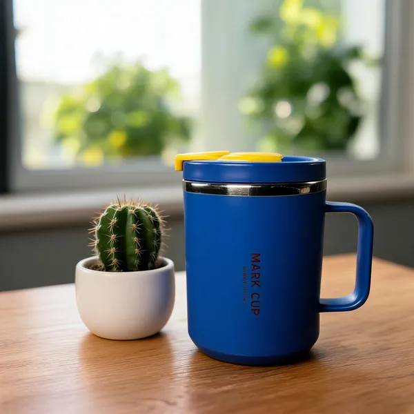 Blue_Plastic_Lidded_Handle_Mug_For_Kids
