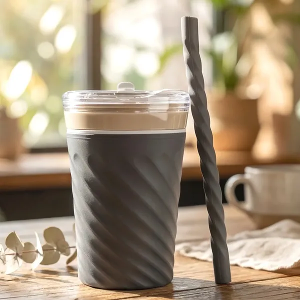 Black_Textusilicone_Iced_Coffee_Cup_With_Straw_And_Lid_Pack_Of_2