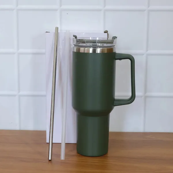 Green_Stainless_Steel_Insulated_Tumbler_With_Handle_And_Straw