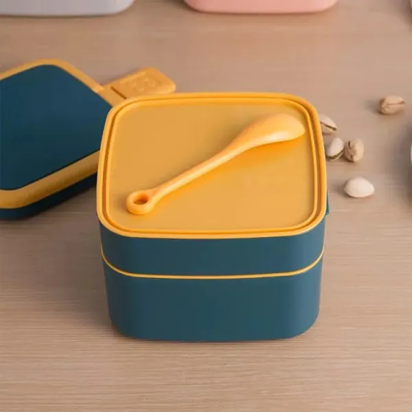Teal_Teal_Plastic_Dual_Layer_Square_Lunch_Box_With_Spoon_Pack_Of_2