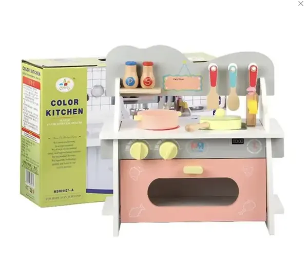 Pink_&_White_And_Pretend_Play_Kitchen_Set_For_Kids