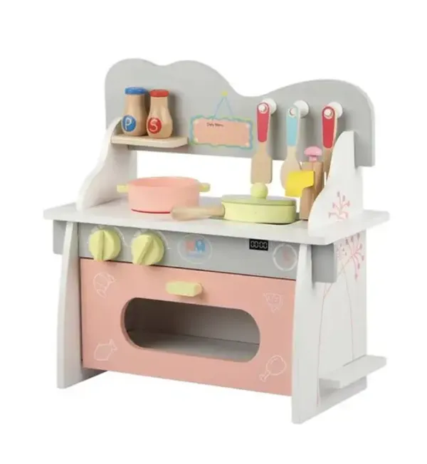 Pink_&_White_And_Pretend_Play_Kitchen_Set_For_Kids