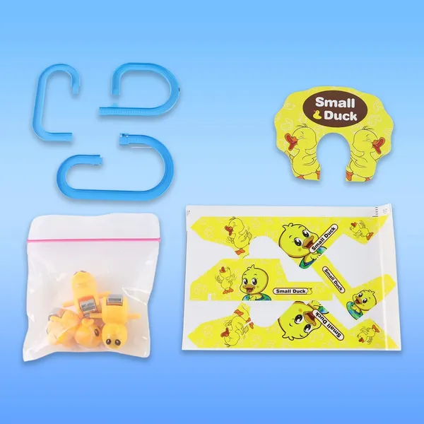 Yellow_Duck_Automatic_Stair_Climbing_Spiral_Slide_Toy
