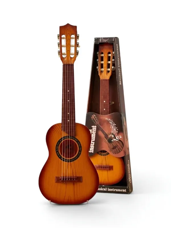 Brown_Wood_Six_String_Acoustic_Guitar
