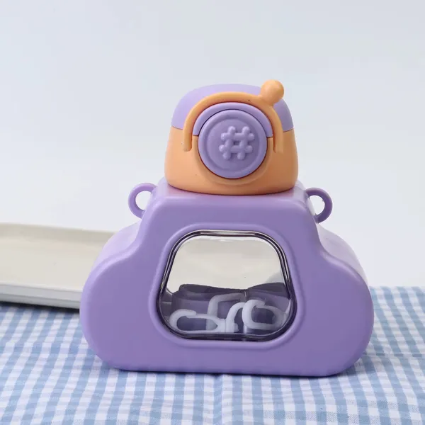 Purple_Plastic_Novelty_Robot_Style_Pastel_Mini_Tissue_Holder