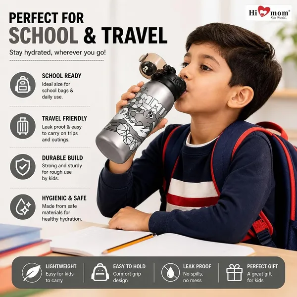 Silver_Silver_Stainless_Steel_Cartoon_Printed_Water_Bottle_For_Kids