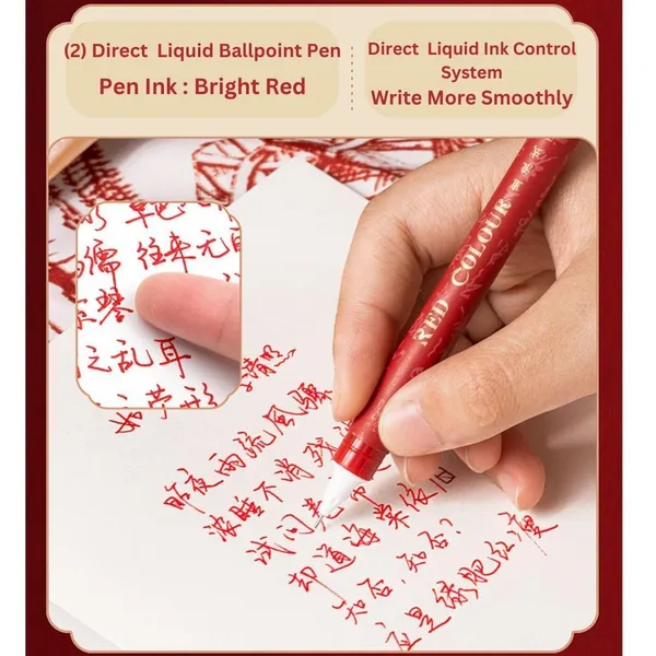 Red_Six_Piece_Assorted_Writing_Pen_Set_Pack_Of_2