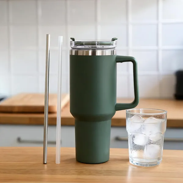 Green_Stainless_Steel_Insulated_Tumbler_With_Handle_And_Straw