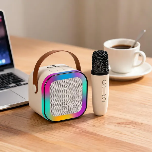 Multicolor_12W_Wireless_Speaker_With_Handheld_Microphone