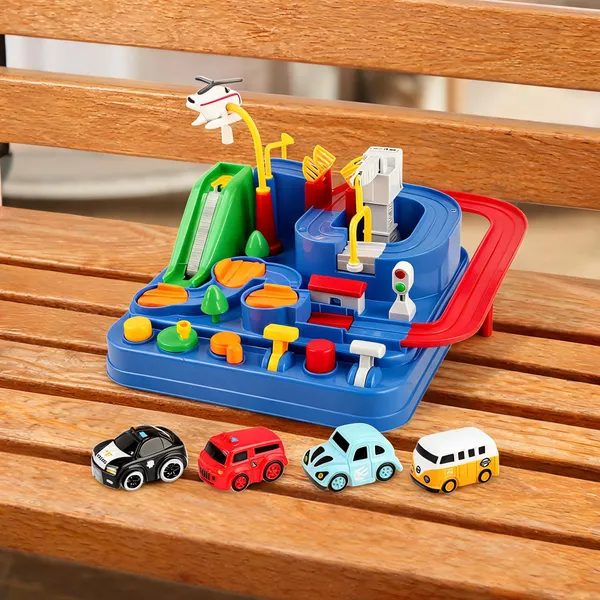Multicolor_Rescue_Vehicle_Multi_Level_Track_Playset_With_Cars