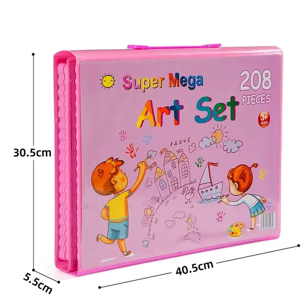 Multicolor_Piece_Super_Mega_Art_Set_With_Organiser_Case_For_Kids