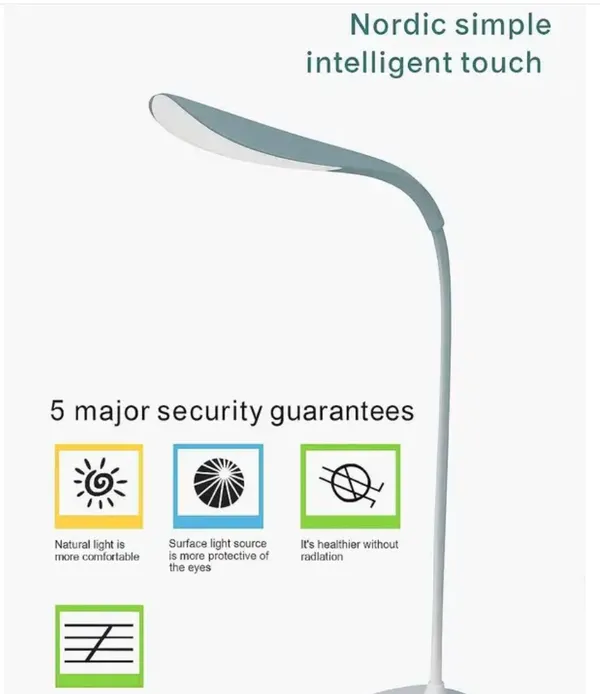 White_Flexible_Neck_Touch_Control_Led_Desk_Lamp_Pack_Of_2