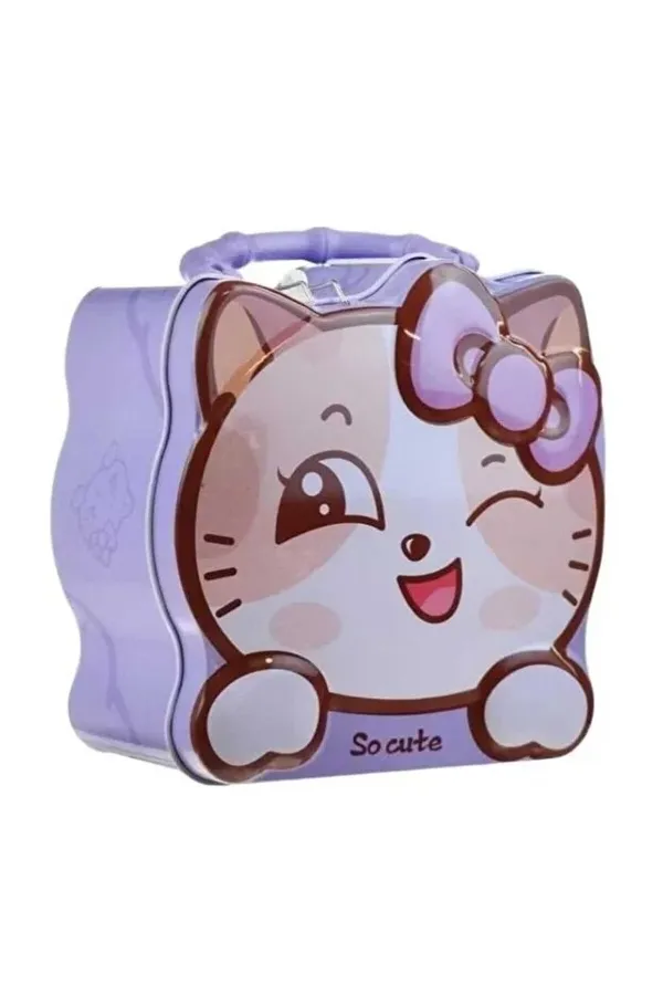 Lavender_Cat_Print_Pu_Handbag_For_Girls