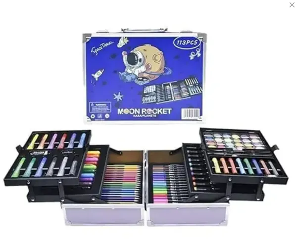 Multicolor_Moon_Rocket_113_Piece_Art_And_Craft_Set_For_Kids
