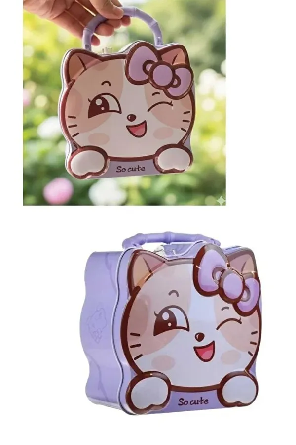 Lavender_Cat_Print_Pu_Handbag_For_Girls