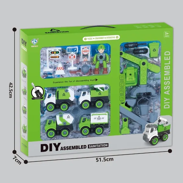 Multicolor_Diy_Assembled_Sanitation_Truck_Toy_Set_For_Kids