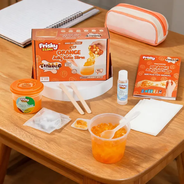 Orange_Frisky_Jelly_Cube_Slime_Making_Kit_For_Kids