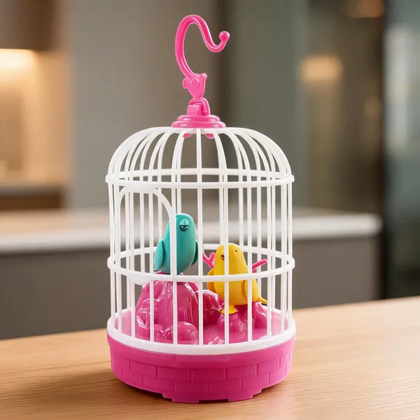 Multicolor_Talking_Bird_Cage_Interactive_Electronic_Toy