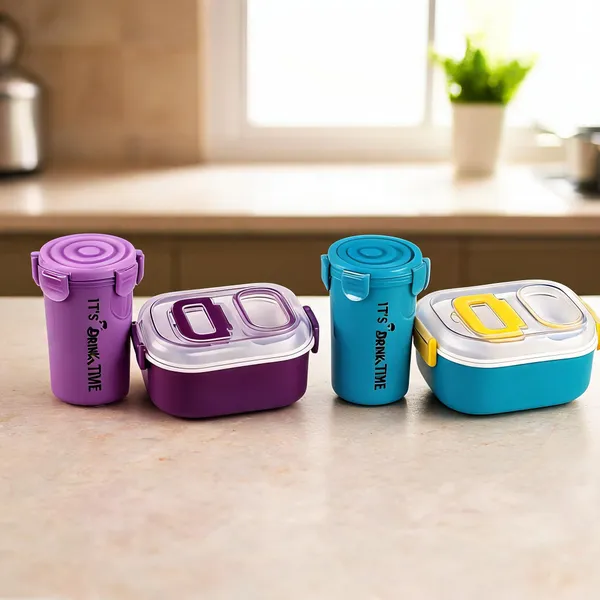 Multicolor_Plastic_Kids_Lunch_Box_And_Bottle_Pack_Of_2