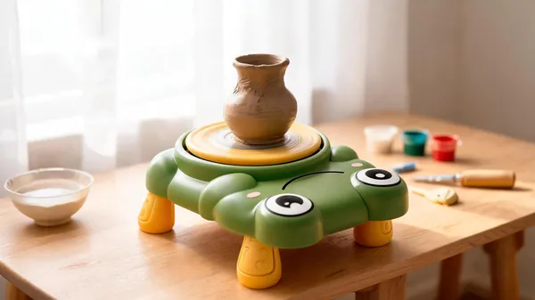 Multicolor_Electric_Pottery_Wheel_Ceramic_Making_Kit_For_Kids