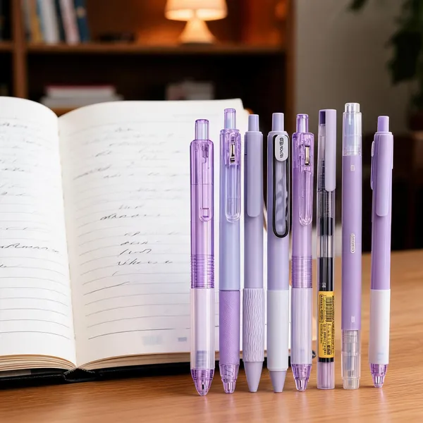 Purple_Moka_Grape_Milk_Jelly_7_Piece_Gel_Pen_Set_Pack_Of_2