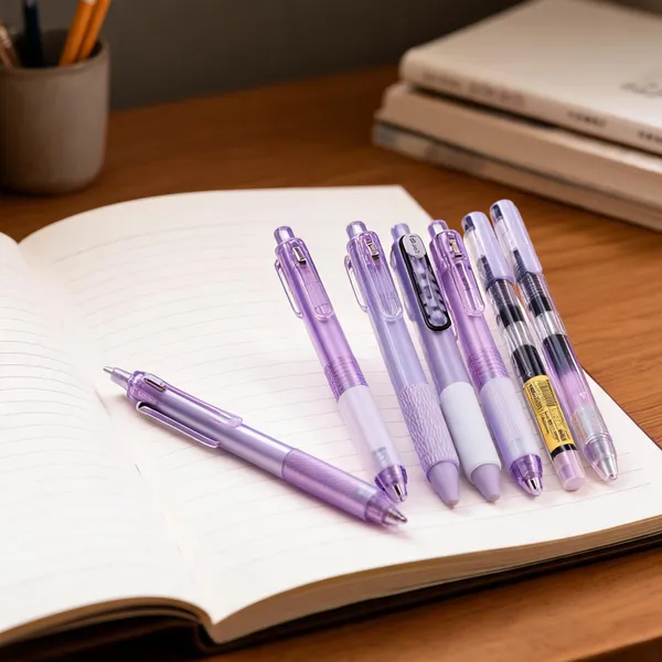 Purple_Moka_Grape_Milk_Jelly_7_Piece_Gel_Pen_Set_Pack_Of_2