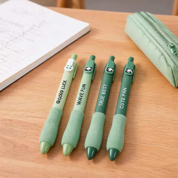 Green_Panda_Soft_Grip_Pen_Set_Pack_Of_4