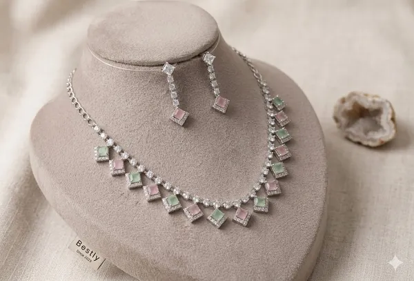 MINT_GREEN_&PINK_AD_NECKLACE_SET